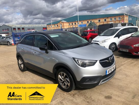 A 2018 VAUXHALL CROSSLAND X 1.2 Turbo Tech Line Nav SUV 5dr Petrol Auto Euro 6 (s/s) (110 ps)