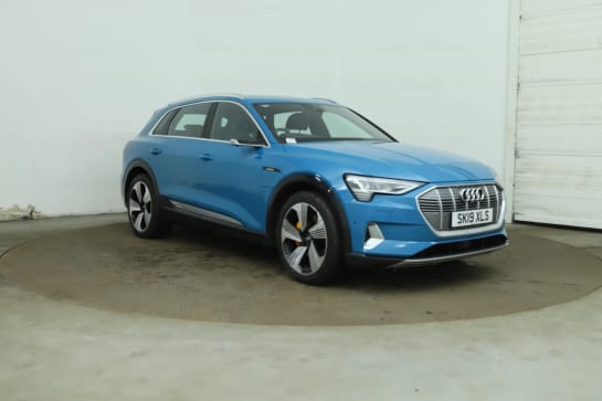 A 2019 AUDI E-TRON 300kW 55 Quattro 95kWh Edition 1 5dr Auto [Audi virtual cockpit plus, 21"Alloys, Pan roof, Bang & Olufsen]