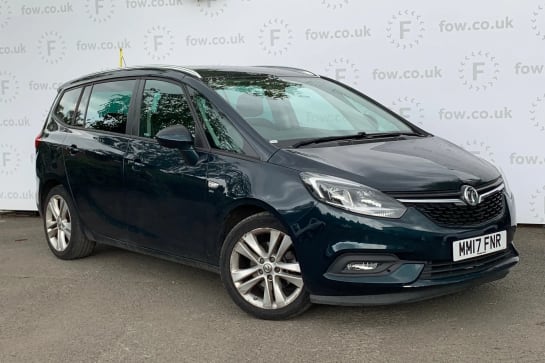 A 2017 VAUXHALL ZAFIRA 1.4T SRi 5dr [Parking distance sensors front and rear, Cruise control + speed limiter, Dark tinted rear glass]