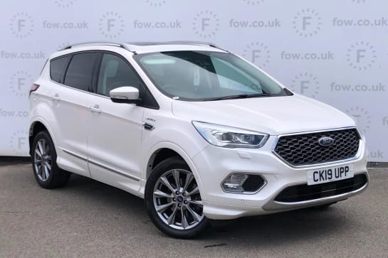A 2019 FORD KUGA VIGNALE 2.0 TDCi 180 5dr Auto [Active City Stop,Power Opening Panoramic Roof,Heated Steering Wheel,Enhanced active park assist including perpendicular parking