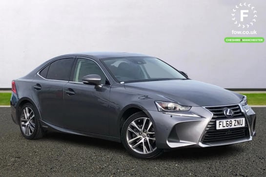 A 2018 LEXUS IS 300h Advance 4dr CVT Auto [Front and rear parking sensors,Rear view camera,Lane keep assist,Electric front/rear windows,3 spoke multi-function steerin