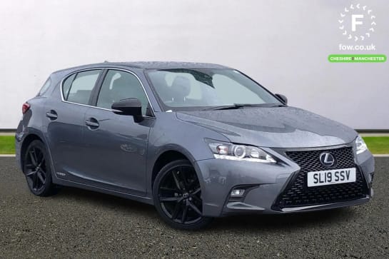 A 2019 LEXUS CT 200h 1.8 F-Sport 5dr CVT [Reversing camera,Bluetooth mobile phone connection,Rear privacy glass,Heated and electrically folding outside mirrors with t