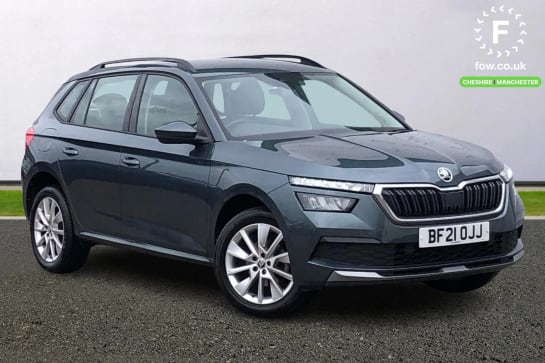 A 2021 SKODA KAMIQ 1.0 TSI 95 SE 5dr [High Beam Control,Front assist system,Bluetooth system,Lane assist,Electrically adjustable and heated door mirrors,Front and rear e