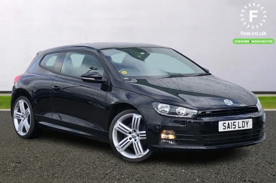 A 2015 VOLKSWAGEN SCIROCCO 2.0 TSI BlueMotion Tech R-Line 3dr [Front and rear parking sensors,Electrically heated + operated door mirrors,Auto dimming rear view mirror/rain sens