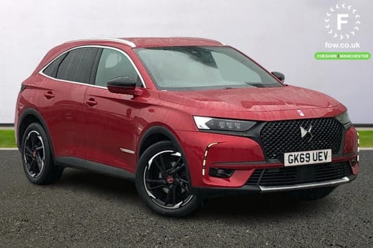A 2019 DS DS 7 CROSSBACK 1.5 BlueHDi Performance Line 5dr [19" Alloys, Apple CarPlay, 12.3" Digital Instrument Cluster, Privacy Glass, Rear Parking Sensor, Heated Windscreen]