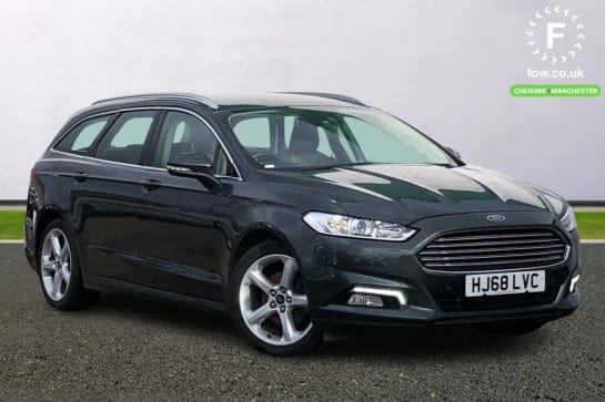 A 2018 FORD MONDEO 2.0 TDCi 180 Titanium Edition 5dr Powershift [Full Leather Upholstery, 18" Alloys, Front And Rear Parking Sensors, Heated Front Seats]