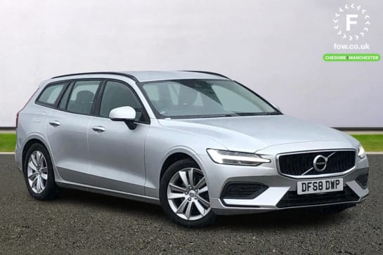 A 2019 VOLVO V60 2.0 D3 Momentum 5dr Auto [Bluetooth hands free telephone kit,Driver alert control with lane keeping aid,Steering wheel remote infotainment controls,12