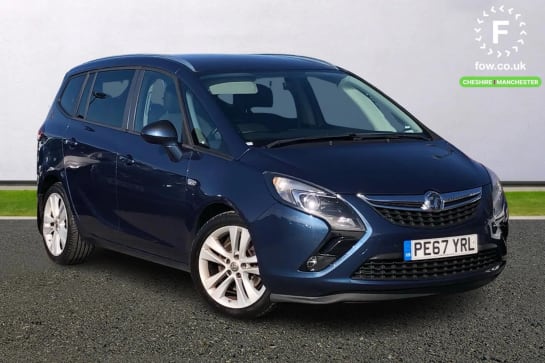 A 2017 VAUXHALL ZAFIRA 2.0 CDTi [170] SRi 5dr [Parking distance sensors front and rear,Steering wheel mounted audio controls,Electrically adjustable and heated door mirrors,