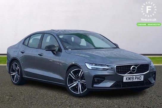 A 2019 VOLVO S60 2.0 T5 R DESIGN Edition 4dr Auto [Panoramic Glass Sunroof, Rear park assist camera, Intellisafe pro pack, Heated Steering Wheel]