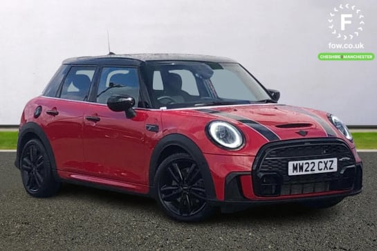A 2022 MINI HATCH 2.0 Cooper S Sport 5dr [Comfort Plus Pack, Carbon Punch Leather, Darkened Rear Glass]
