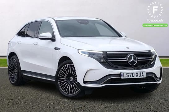 A 2020 MERCEDES-BENZ EQC EQC 400 300kW AMG Line Premium Plus 80kWh 5dr Auto [Wireless smartphone charging,Acoustic ambient protection,Comfort suspension with self levelling re