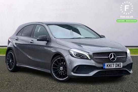 A 2017 MERCEDES-BENZ A CLASS A180d AMG Line Premium Plus 5dr Auto [Bluetooth interface for hands free telephone,Reversing camera,Park assist pilot with front and rear park assist,