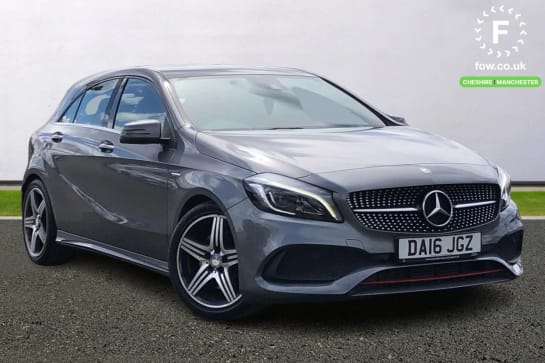 A 2016 MERCEDES-BENZ A CLASS A250 4Matic AMG 5dr Auto [AMG speed sensitive sports steering,Active park assist with parktronic system, Bluetooth interface for hands free telephone,