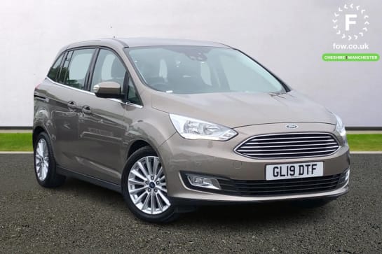 A 2019 FORD GRAND C-MAX 1.5 EcoBoost Titanium 5dr Powershift [Steering wheel mounted audio controls,Electric windows,Auto dimming rear view mirror]