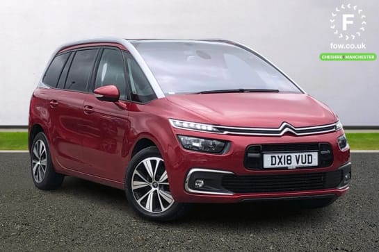 A 2018 CITROEN GRAND C4 PICASSO 1.6 BlueHDi Flair 5dr EAT6 [Bluetooth with USB and AUX input,Park assist system with steering assist,Front and rear parking sensors,Steering wheel mou