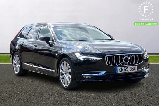 A 2019 VOLVO V90 2.0 T4 Inscription Plus 5dr Geartronic [ Winter Pack,Rear dark tinted windows,Smartphone Integration includes Apple CarPlay and Android Auto,Bluetooth