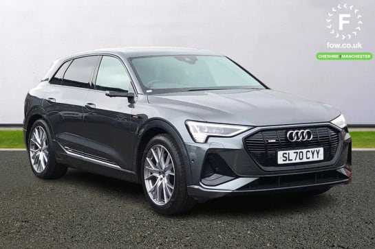 A 2020 AUDI E-TRON 230kW 50 Quattro 71kWh Launch Ed 5dr Auto [C+S] [Adaptive cruise assist, Bang & Olufsen premium sound system, Fixed panoramic glass roof]