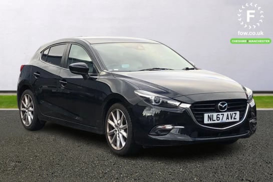 A 2017 MAZDA MAZDA3 2.0 Sport Nav 5dr [Front and rear parking sensors, Reversing camera, Automatic coming/leaving home lighting function]