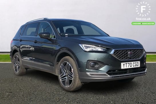 A 2020 SEAT TARRACO 2.0 TDI 190 Xcellence 5dr DSG 4Drive [Adaptive cruise control with speed limiter, Front halogen fog lights with cornering function, 19" Exclusive mach