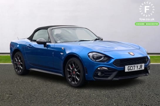 A 2017 ABARTH 124 SPIDER 1.4 T MultiAir 2dr [Cruise control + speed limiter, Heated front seats, 17" Corsa alloy wheels]