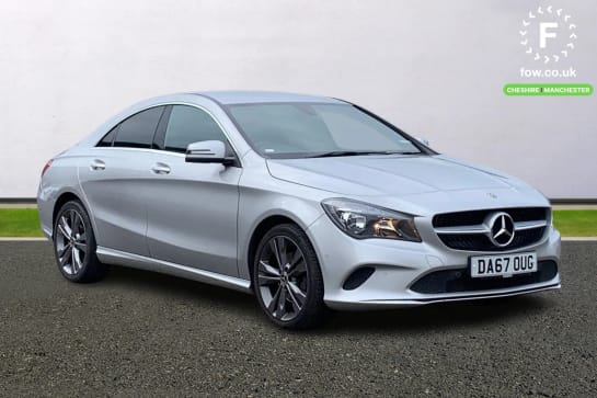 A 2017 MERCEDES-BENZ CLA CLASS CLA 180 Sport 4dr [Active park assist with parktronic system, Smartphone integration with Apple CarPlay and Android auto, Dual zone climate control]