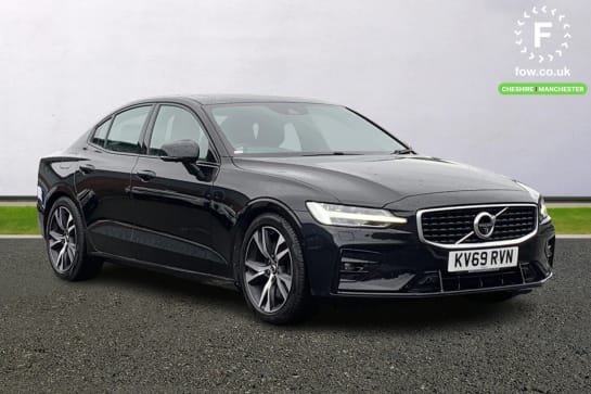 A 2019 VOLVO S60 2.0 T5 R DESIGN Plus 4dr Auto [Intellisafe Surround, Smartphone Integration (includes Apple CarPlayTM and Android AutoTM) with 2 x USB, Sensus Connect