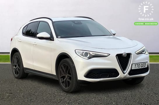 A 2018 ALFA ROMEO STELVIO 2.0 Turbo 280 Milano 5dr Auto [Brake calipers - Black, Front and rear parking sensors, Lane departure warning system]