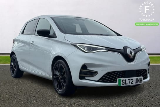 A 2022 RENAULT ZOE 100kW Iconic R135 50kWh Boost Charge 5dr Auto [Cruise control + speed limiter, Wireless phone charger, Heated seats]