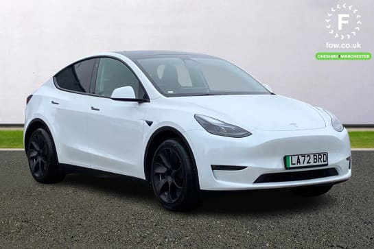 A 2022 TESLA MODEL Y Long Range AWD 5dr Auto [Blind spot monitoring, Power lift tailgate, Premium audio 14 speakers, 1 subwoofer, 2 amps and full immersive sound]