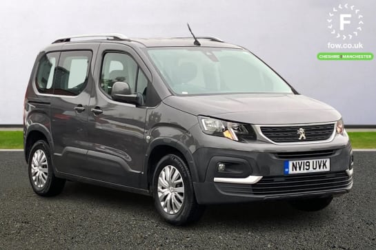 A 2019 PEUGEOT RIFTER 1.5 BlueHDi 130 Active 5dr [Programmable cruise control and speed limiter, Electric heated door mirrors, Visibility pack]