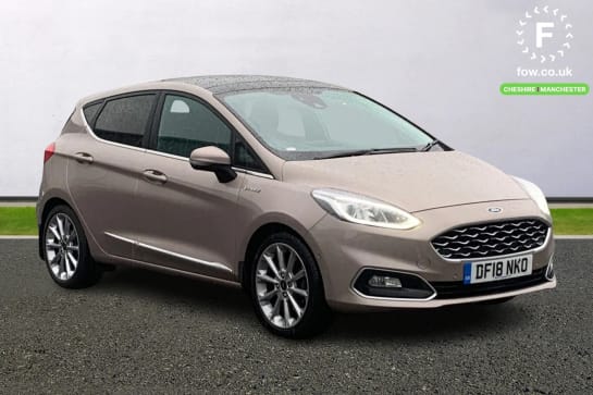 A 2018 FORD FIESTA VIGNALE 1.0 EcoBoost 5dr Auto [Bang and Olufsen premium sound with 10 speakers and Ford SYNC 3 Navigation, Lane keep assist, Hill start assist]