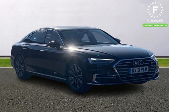 A 2019 AUDI A8 50 TDI Quattro 4dr Tiptronic [C+S] [Audi phone box with wireless charging, Rear view camera, Power tailgate]