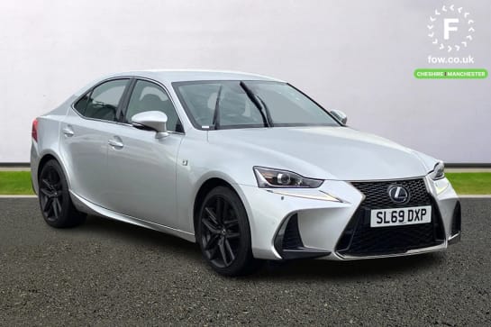 A 2019 LEXUS IS 300h F-Sport 4dr CVT Auto [Navigation] [Lane change flasher function, Bluetooth telephone connectivity, Tyre pressure monitoring system]