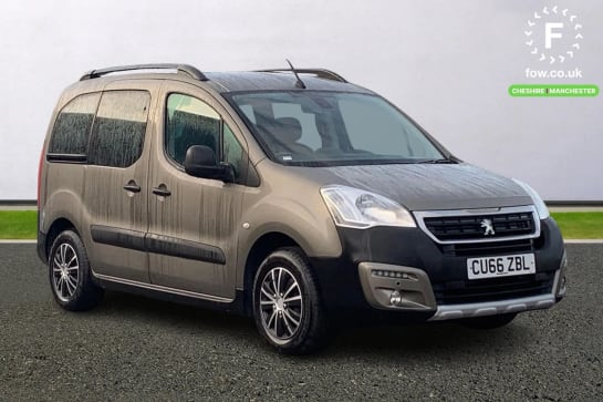 A 2017 PEUGEOT PARTNER TEPEE 1.6 BlueHDi 100 Outdoor 5dr ETG [Front and rear parking sensors with power fold door mirrors, Electric heated door mirrors, Visibility pack]