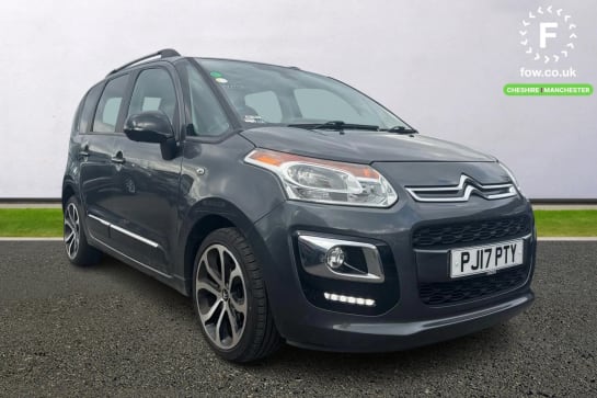 A 2017 CITROEN C3 PICASSO 1.2 PureTech Platinum 5dr [Rear parking sensor, LED daytime running lights, 17" Black clover alloy wheels]