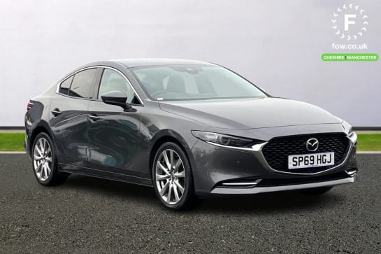 A 2019 MAZDA MAZDA3 2.0 Skyactiv-X MHEV GT Sport 4dr [Head up display, High beam assist, 18" Bright alloy wheels]