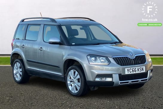 A 2016 SKODA YETI OUTDOOR 2.0 TDI CR [150] SE L 4x4 5dr [Cruise control, Rough Road Pack, Black Lynx Leather, Hill hold control, Electric heated + adjustable door mirrors]