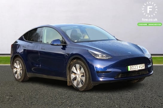 A 2023 TESLA MODEL Y RWD 5dr Auto [ Power lift tailgate , Music and media via bluetooth , Electric assisted front and rear doors ]