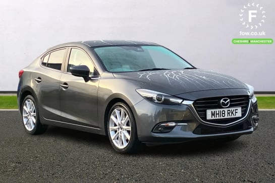 A 2018 MAZDA MAZDA3 2.0 Sport Nav 4dr [Front and rear parking sensors, Integrated navigation system]