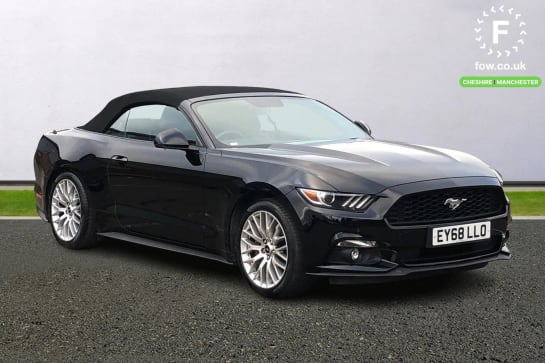 A 2018 FORD MUSTANG 2.3 EcoBoost [Custom Pack 1] 2dr [Bi-Xenon headlights, Apple car play/Android Auto, Ford SYNC 3]