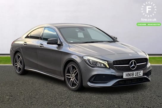 A 2018 MERCEDES-BENZ CLA CLASS CLA 220d AMG Line 4dr Tip Auto [Satellite Navigation, Active Park, Parking Camera]