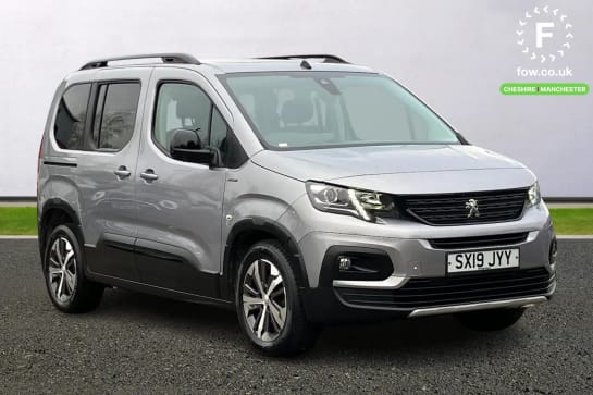 A 2019 PEUGEOT RIFTER 1.5 BlueHDi 130 GT Line 5dr [ Bluetooth telephone facility , Visibility pack - Rifter , 3D connected navigation + Peugeot connect SOS and assistance ]