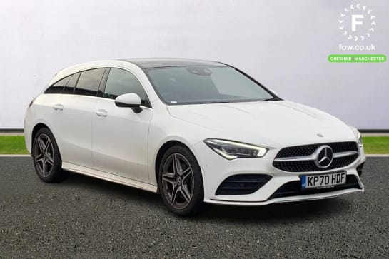 A 2020 MERCEDES-BENZ CLA CLASS CLA 220d AMG Line Premium Plus 5dr Tip Auto [Wireless charging, Electric panoramic sliding sunroof]