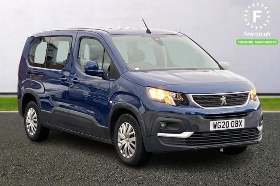 A 2020 PEUGEOT RIFTER 1.5 BlueHDi 100 Active [7 Seats] 5dr [ Bluetooth telephone facility , Visibility pack , Safety pack ]