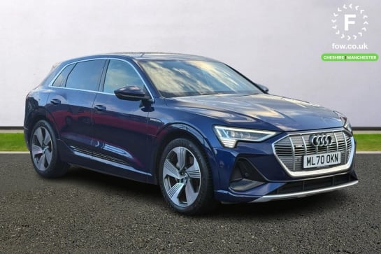 A 2020 AUDI E-TRON 230kW 50 Quattro 71kWh S Line 5dr Auto [LED interior lighting pack, Heated seats, Gloss styling pack]