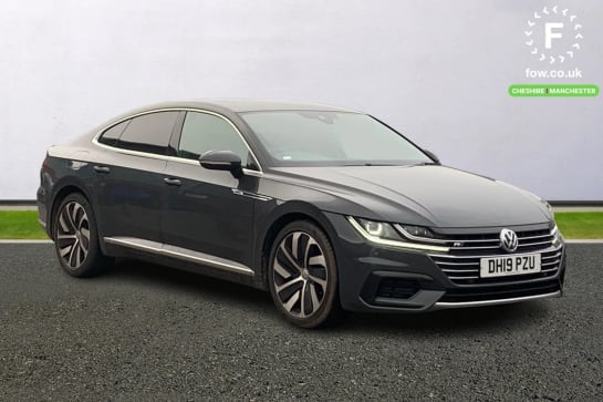 A 2019 VOLKSWAGEN ARTEON 2.0 TSI R-Line 5dr DSG [Black Nappa Leather-Carbon Optic, Bluetooth telephone and audio connection for compatible devices , 2D/3D map view , Front Ass