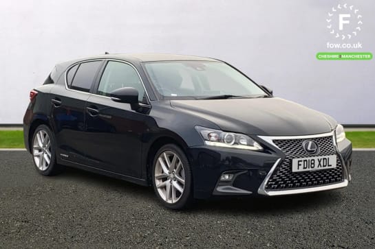 A 2018 LEXUS CT 200h 1.8 Luxury 5dr CVT [ Front and rear parking sensors , Bluetooth telephone connectivity , Reversing camera , 7" colour screen ]