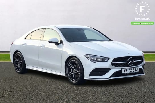 A 2022 MERCEDES-BENZ CLA CLASS CLA 180 AMG Line Executive 4dr Tip Auto [ Bluetooth connection , 10.25 inch Instrument display with digital cockpit , Heated front seats , Night packa