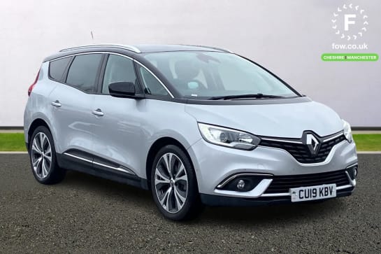 A 2019 RENAULT GRAND SCENIC 1.3 TCE 140 Signature 5dr Auto [ Rear parking camera , Parking Pack Premium , Safety Pack Premium , 20in Alloy Wheels - Quartz ]