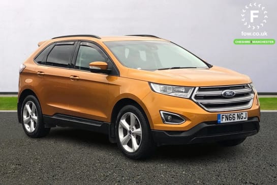 A 2016 FORD EDGE 2.0 TDCi 180 Zetec 5dr [ Bluetooth connectivity with voice control , Rear view camera , 19" Sparkle Silver Alloy wheel , Ford SYNC 3 with 8" colour to